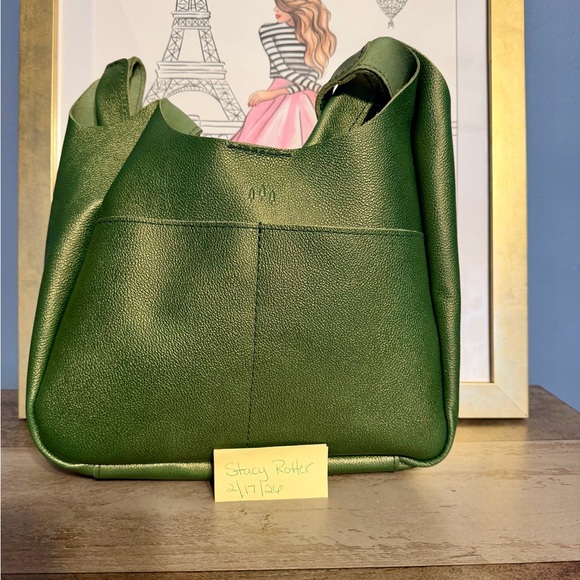 portland leather goods Handbags - Portland Leather Goods true unicorn! Golden Apple Large Madison